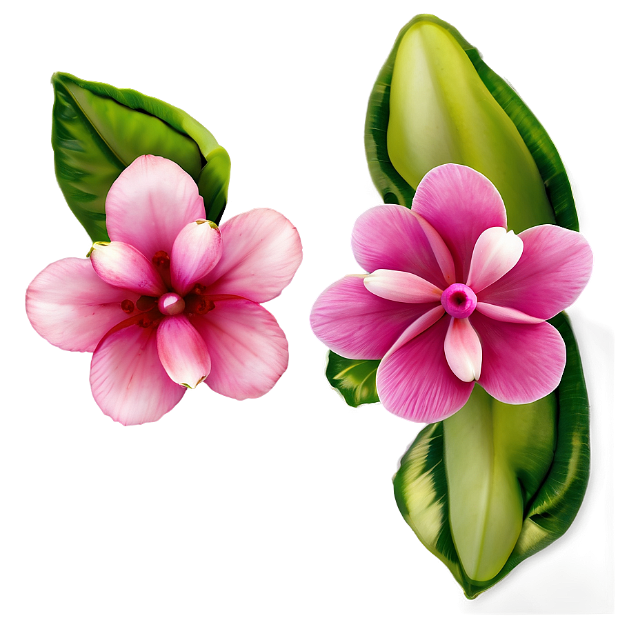 Exotic Pink Flowers Png 05242024 PNG Image