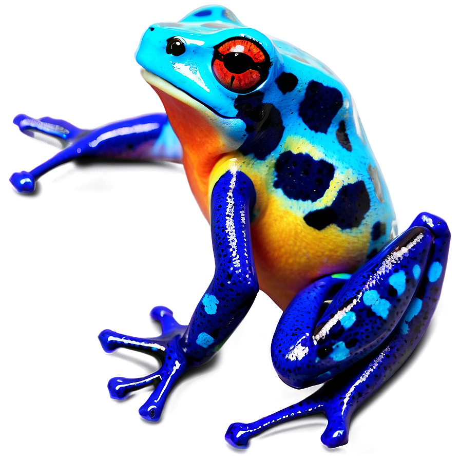 Exotic Poison Dart Frog Png 06132024 PNG Image