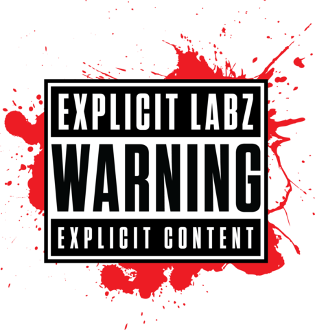 Explicit Content Warning Sign PNG Image