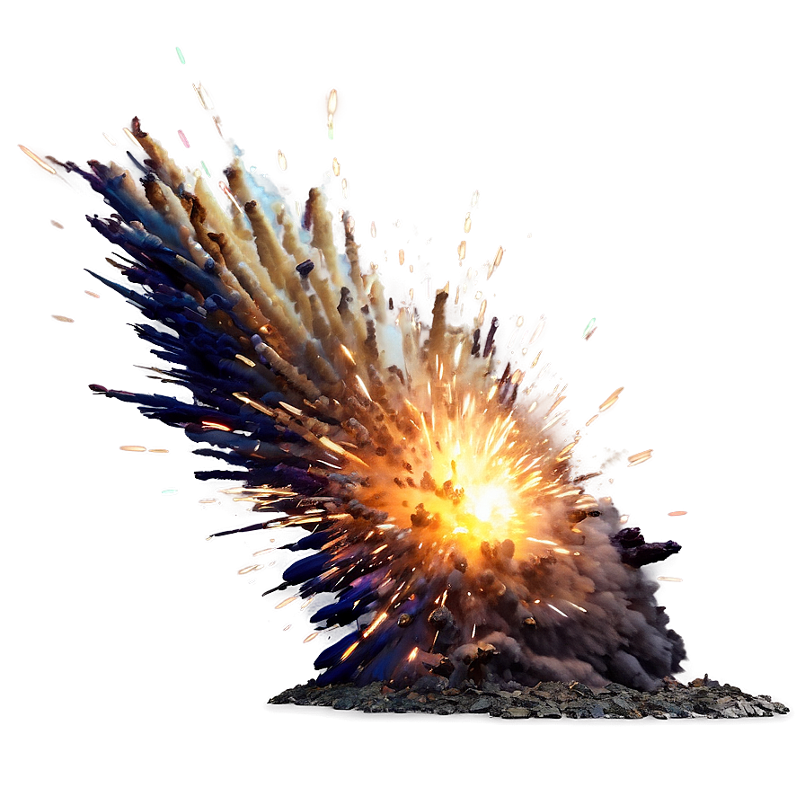 Explode B PNG Image