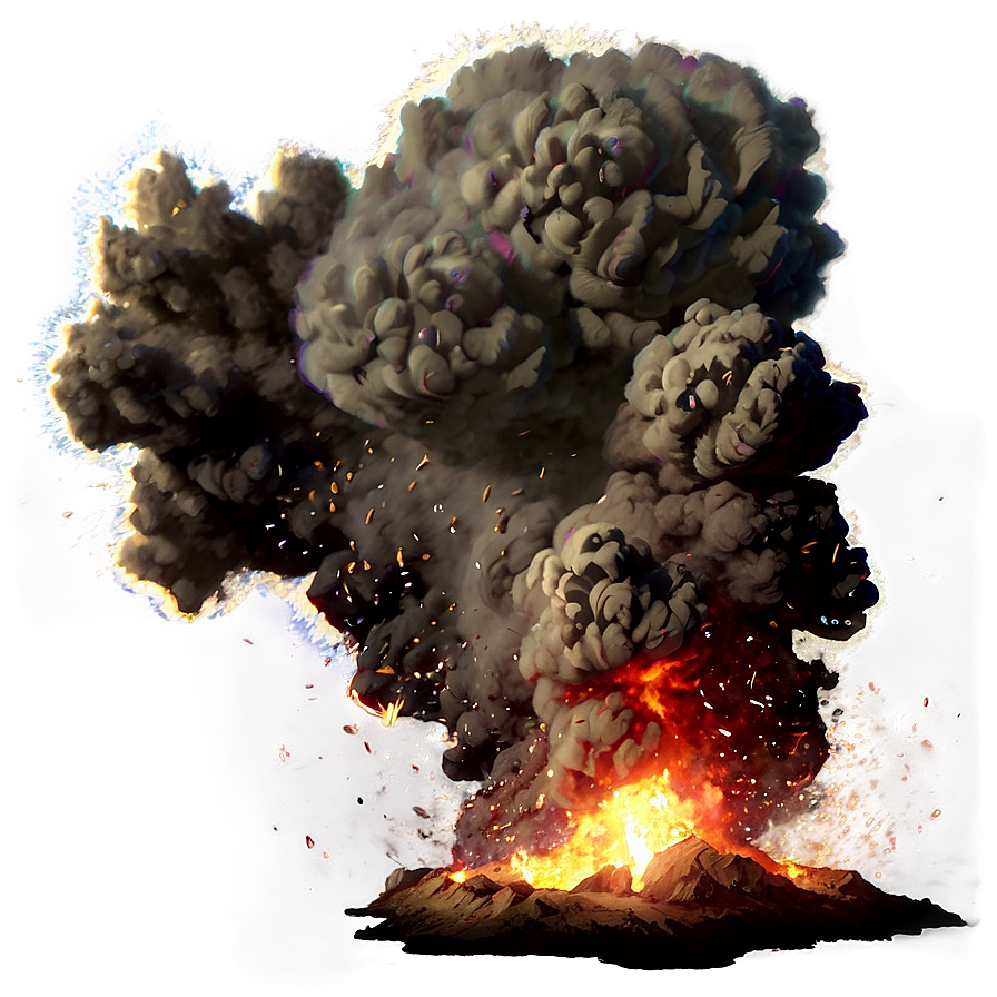 Explosions B PNG Image