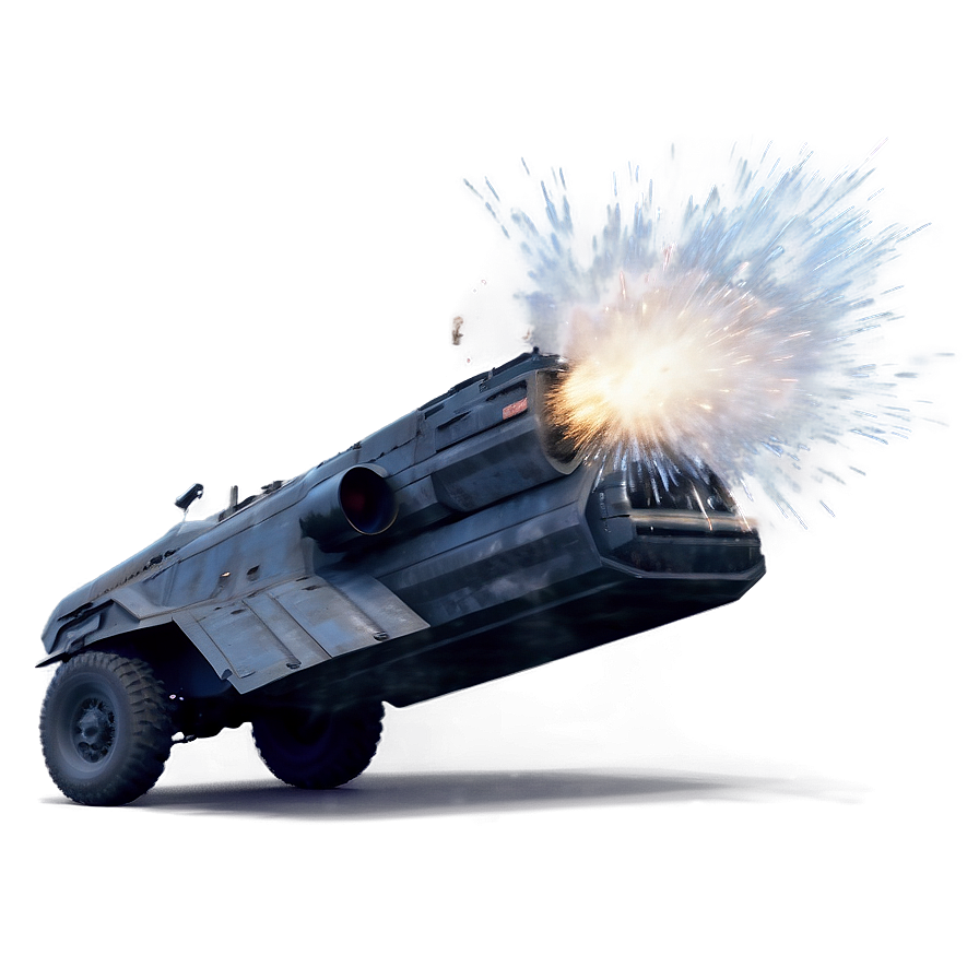 Explosive Action Scene Png Xak PNG Image