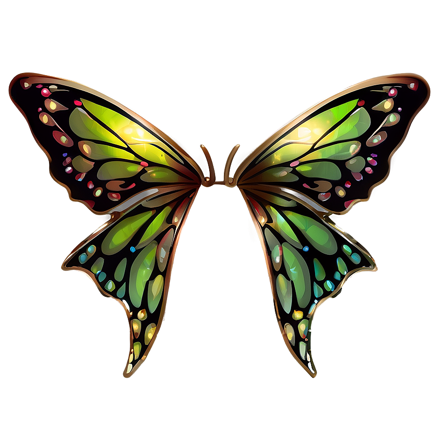 Exquisite Fairy Wings Clip Png 29 PNG Image