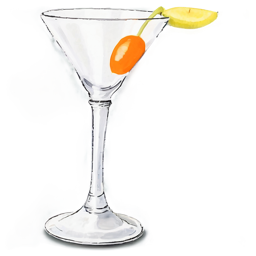 Exquisite Martini Glass Png Pbo PNG Image