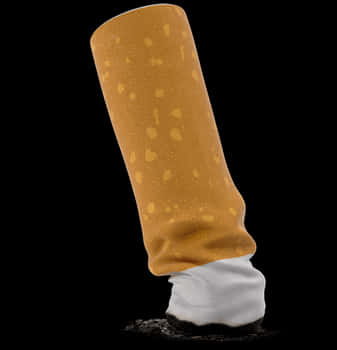 Extinguished Cigarette Butt PNG Image