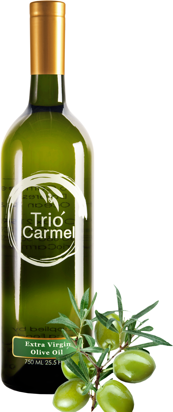 Extra Virgin Olive Oil Bottle With Olives PNG Image