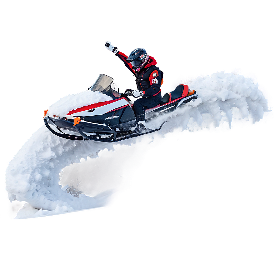 Extreme Snowmobile Sport Png Vqd PNG Image