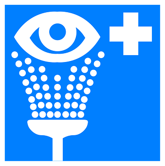 Eye_ Examination_ Symbol_ Blue_ Background PNG Image