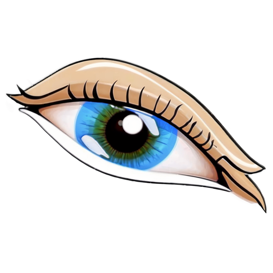 Eye Outline Png 06112024 PNG Image