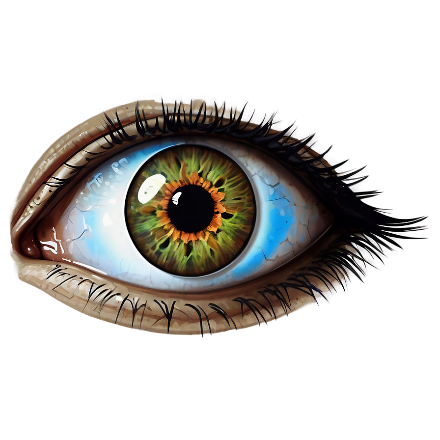 Eye Sketch Artwork Png Lqs91 PNG Image