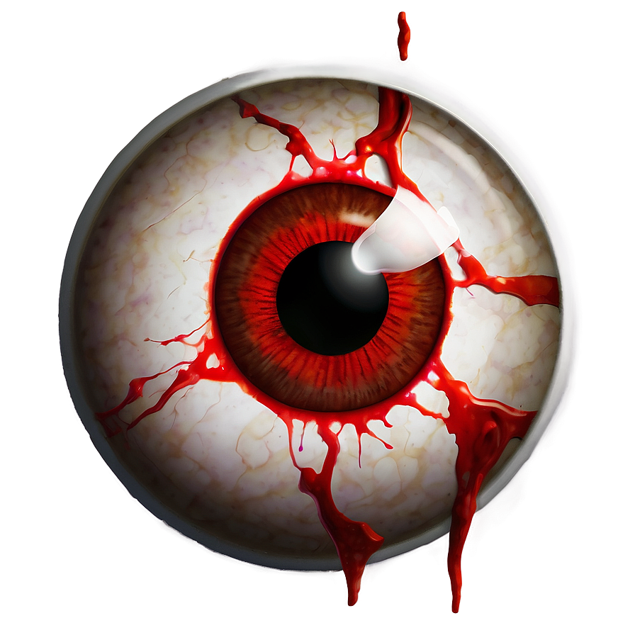 Eyeball With Blood Png 05242024 PNG Image