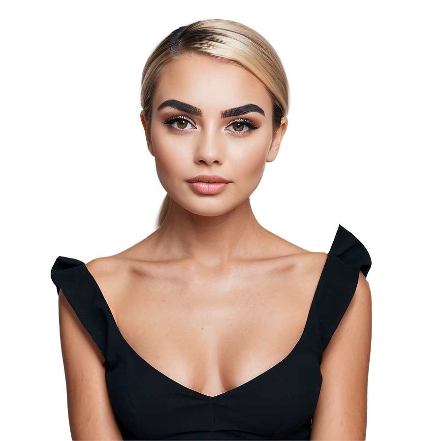 Eyebrow Extension Look Png 05252024 PNG Image