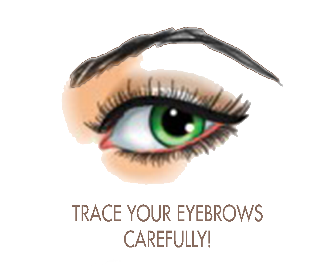 Eyebrow Tracing Advice PNG Image