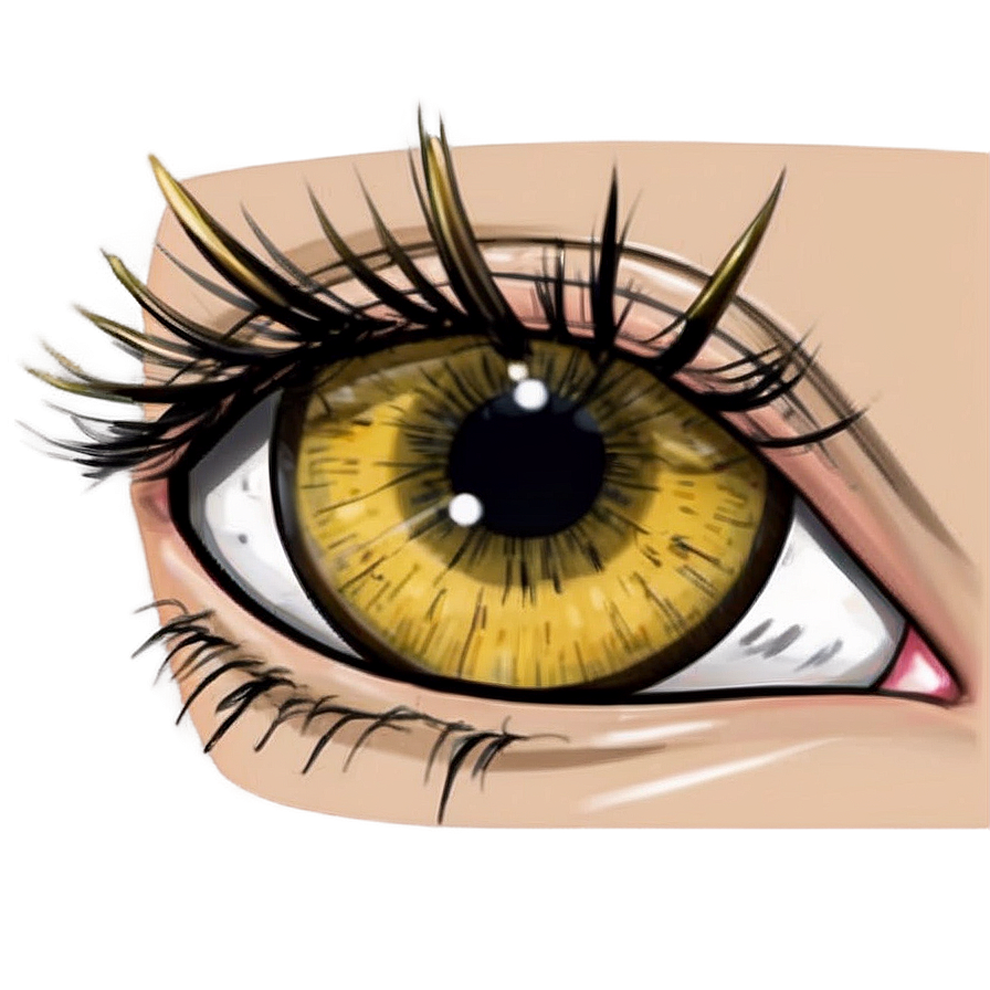 Eyelashes Anime Eyes Png 05252024 PNG Image