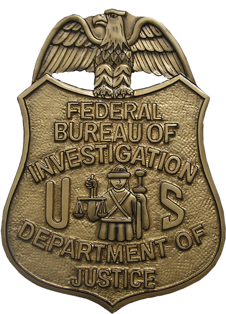 F B I Badge Emblem PNG Image