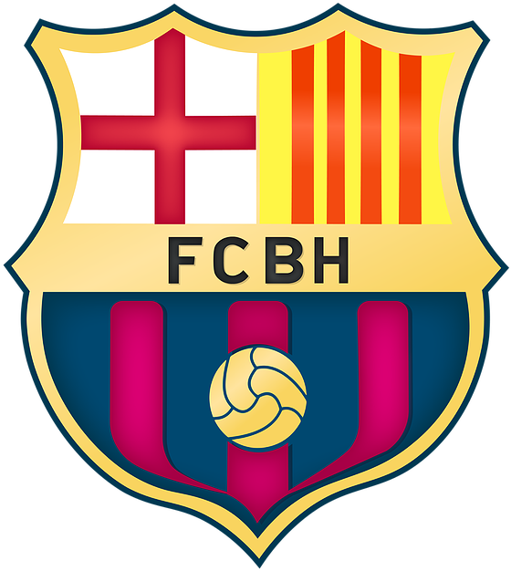 F C Barcelona Logo Design PNG Image