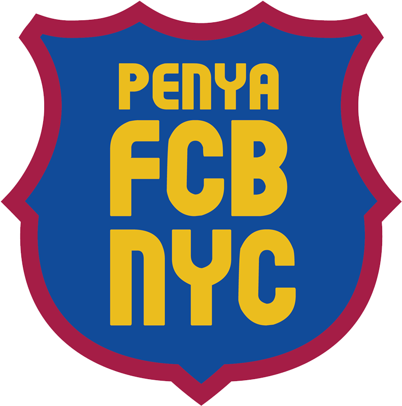 F C Barcelona N Y C Supporters Club Logo PNG Image