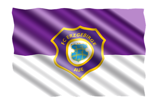 F C Erzgebirge Aue Flag PNG Image