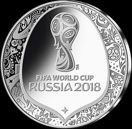 F I F A World Cup Russia2018 Commemorative Coin PNG Image