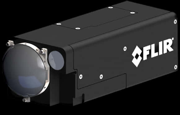 F L I R Laser Device Black Background PNG Image