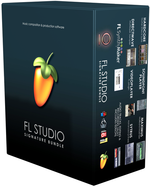 F L Studio Signature Bundle Box PNG Image