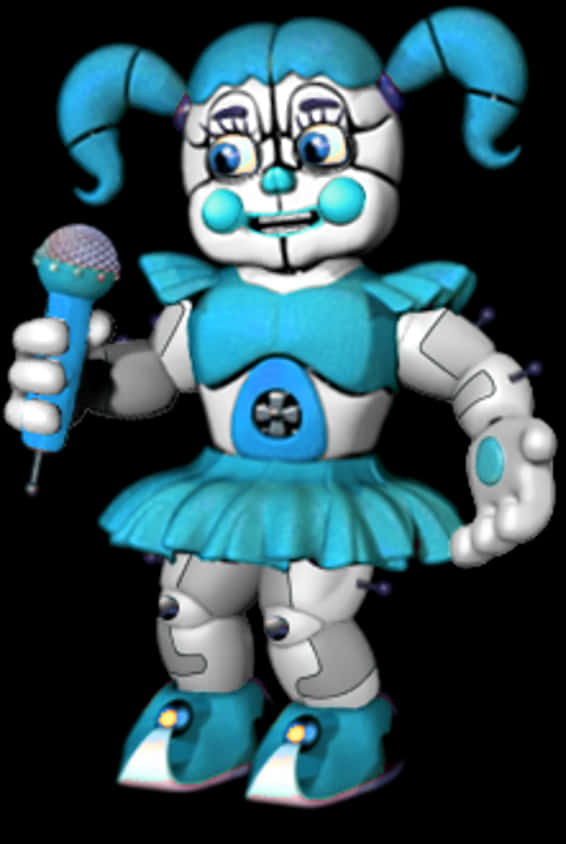 F N A F Circus Baby Robot PNG Image