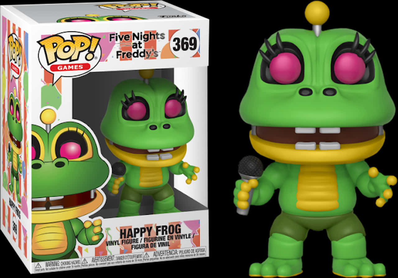 F N A F_ Happy_ Frog_ Funko_ Pop PNG Image