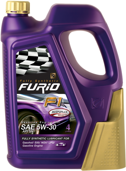 F1 Synthetic Engine Oil5 W30 PNG Image