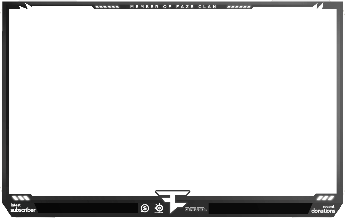 Fa Ze Clan Webcam Overlay PNG Image