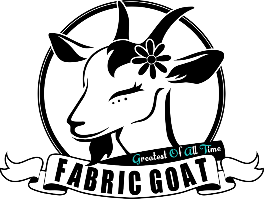 Fabric Goat Logo Design PNG Image