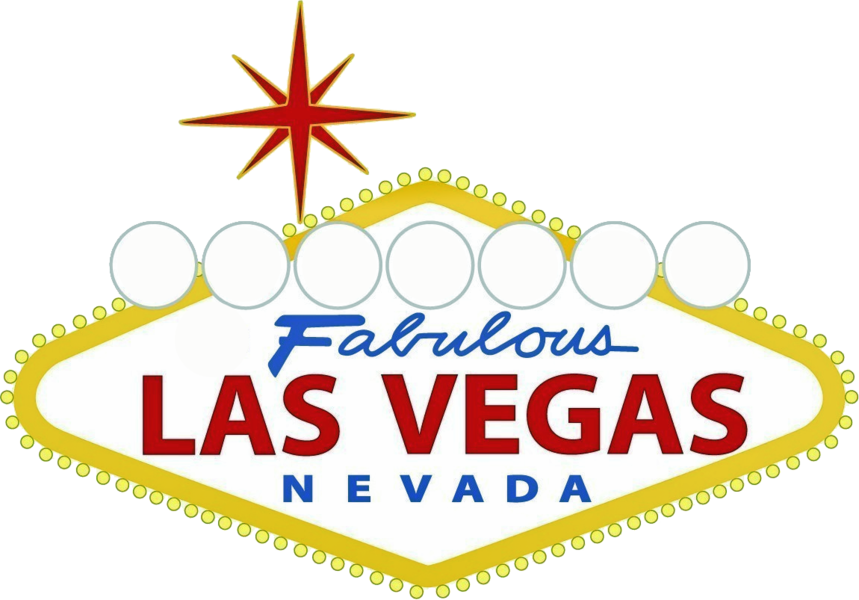 Fabulous Las Vegas Sign Graphic PNG Image