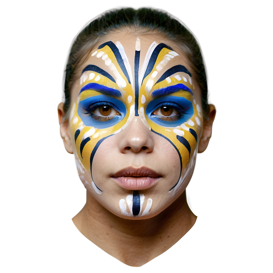 Face Paint Design Png 56 PNG Image