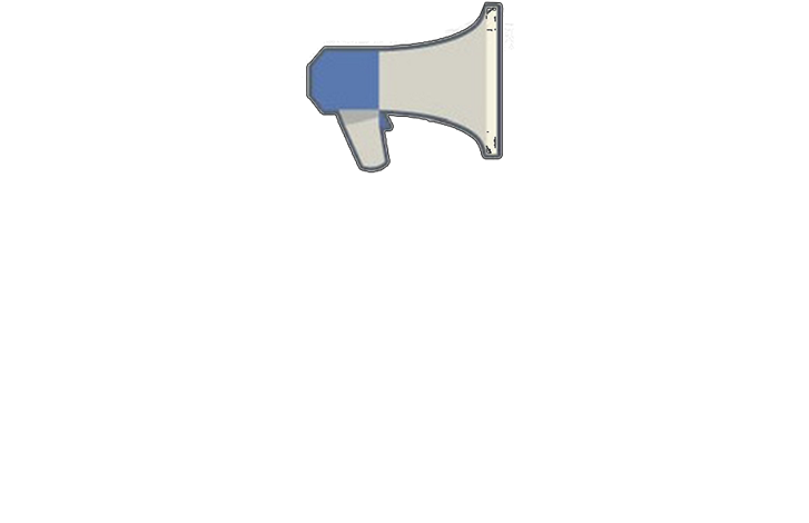 Facebook Ads Megaphone Logo PNG Image