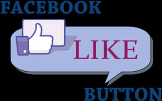 Facebook Like Button Graphic PNG Image