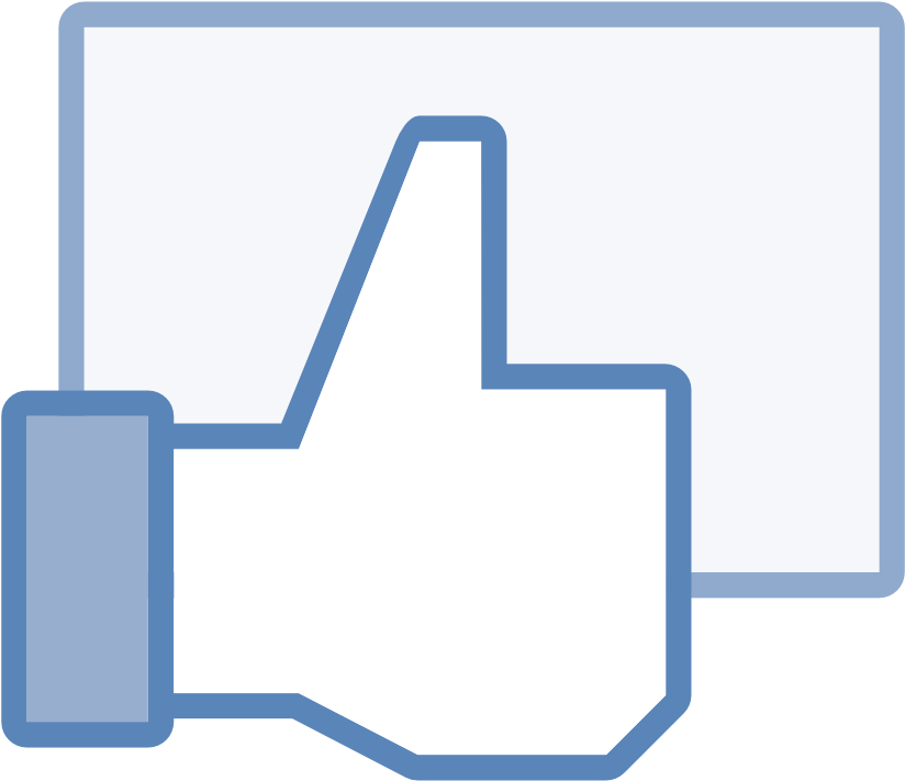 Facebook Like Icon PNG Image