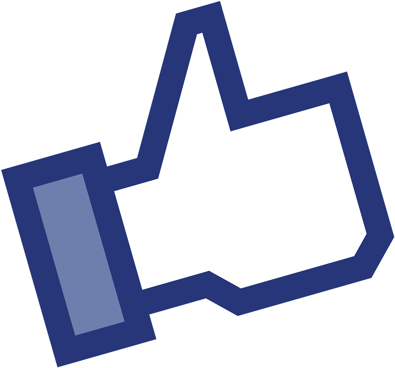 Facebook Like Icon PNG Image