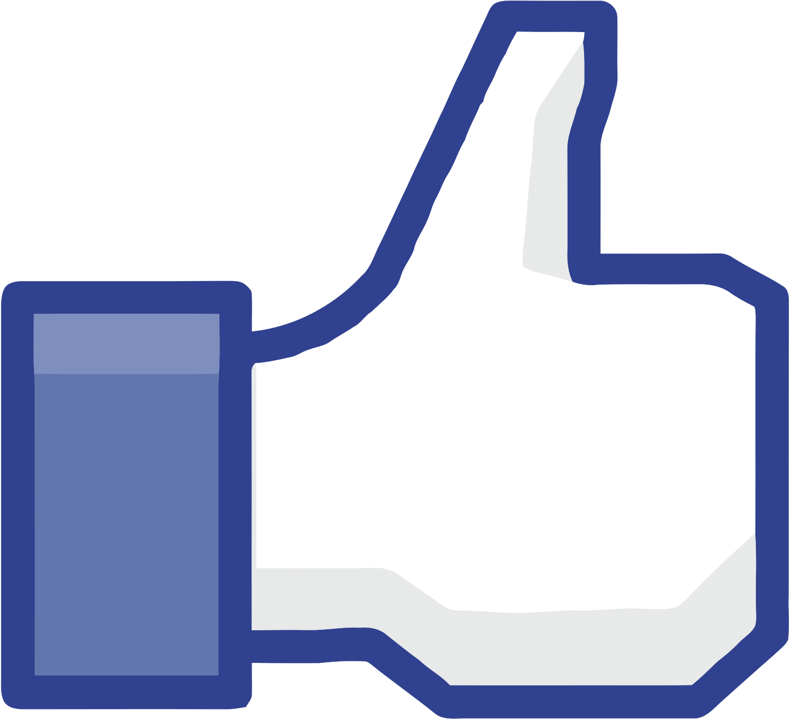 Facebook Like Icon PNG Image