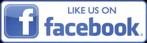 Facebook Like Us Banner PNG Image