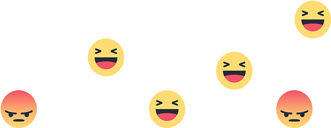 Facebook Live Reactions Animation PNG Image