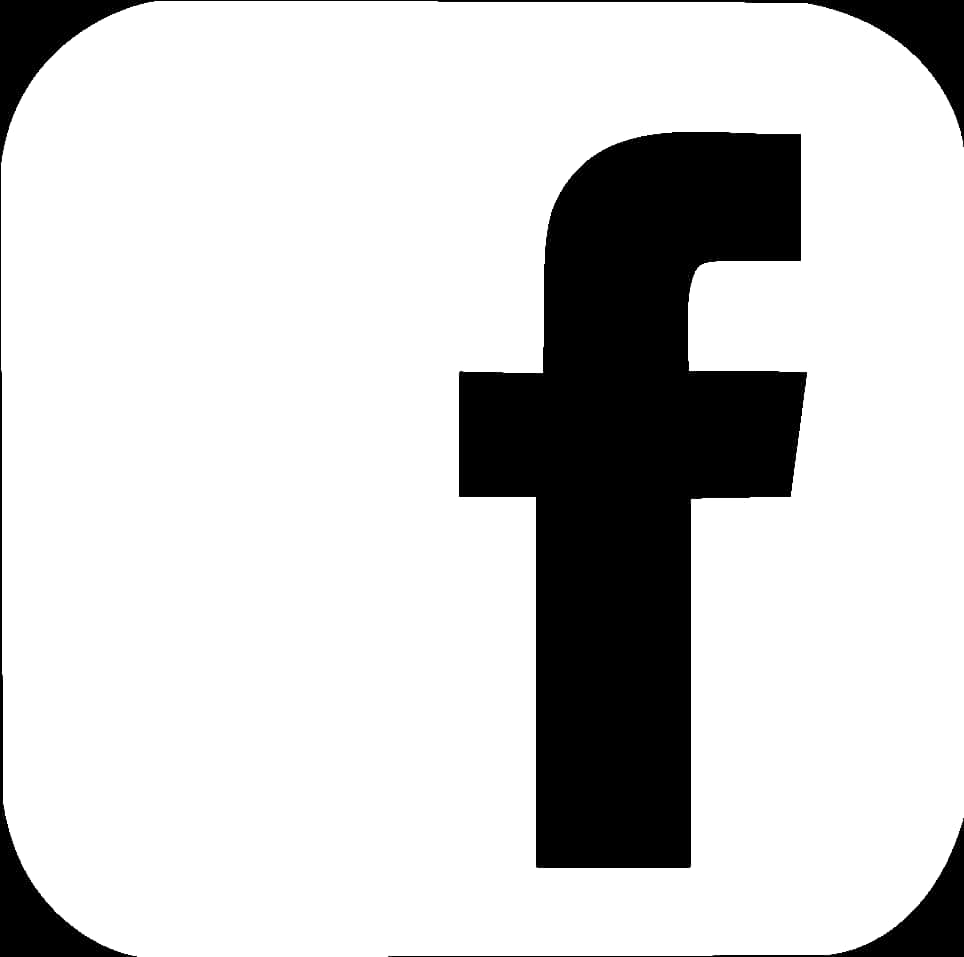 Facebook Logo White Background PNG Image