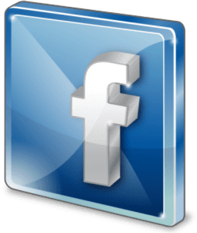 Facebook Logo3 D Icon PNG Image