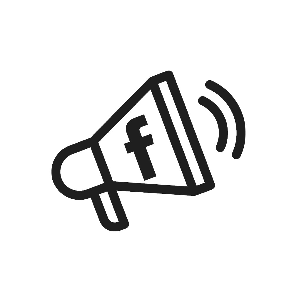 Facebook Megaphone Icon PNG Image