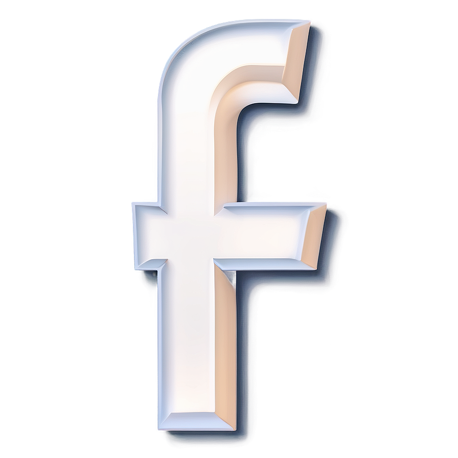 Facebook White Logo Png Hjm PNG Image