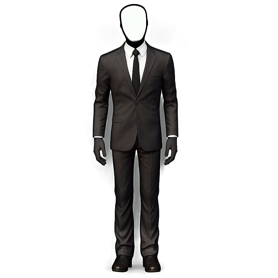 Faceless Slender Man Png 05252024 PNG Image