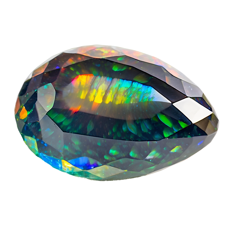 Faceted Opal Brilliance Png 06262024 PNG Image