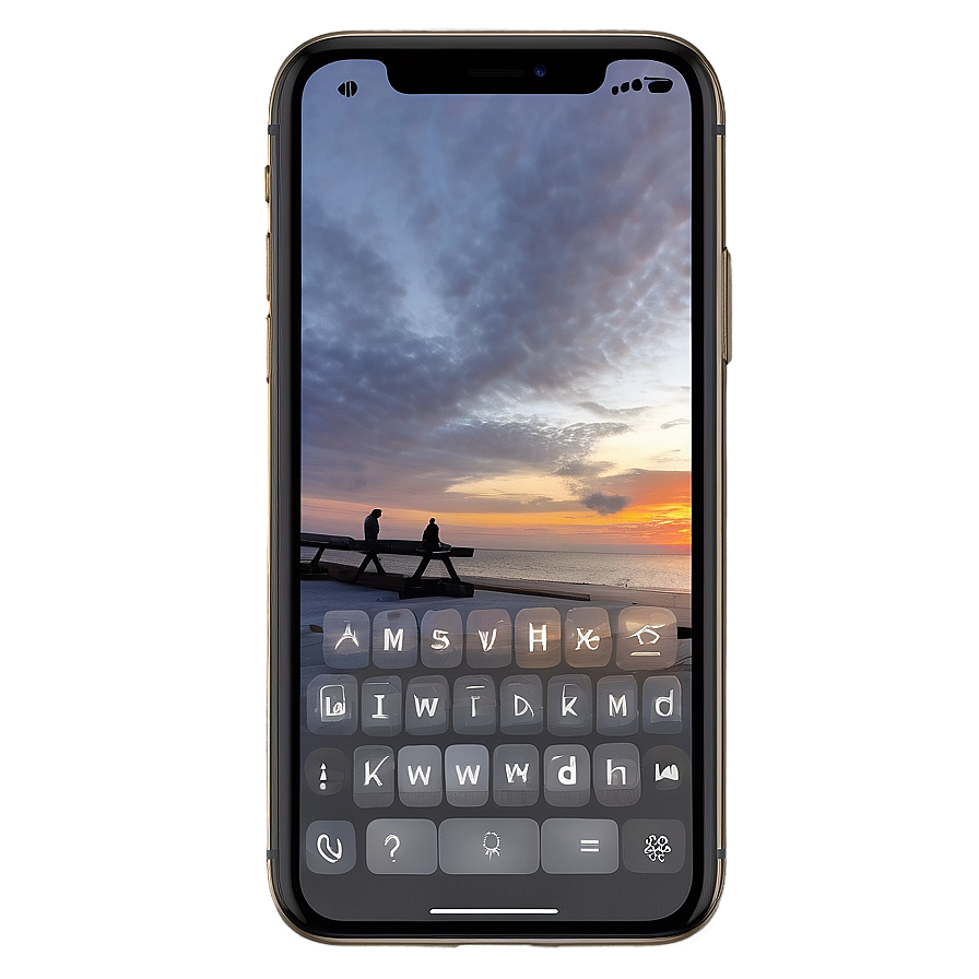 Facetime Call During Sunset Png Vhv PNG Image