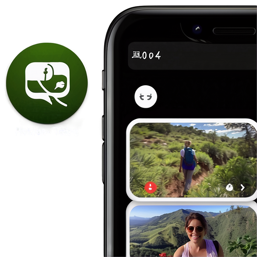 Facetime Call In Nature Setting Png Ouh5 PNG Image