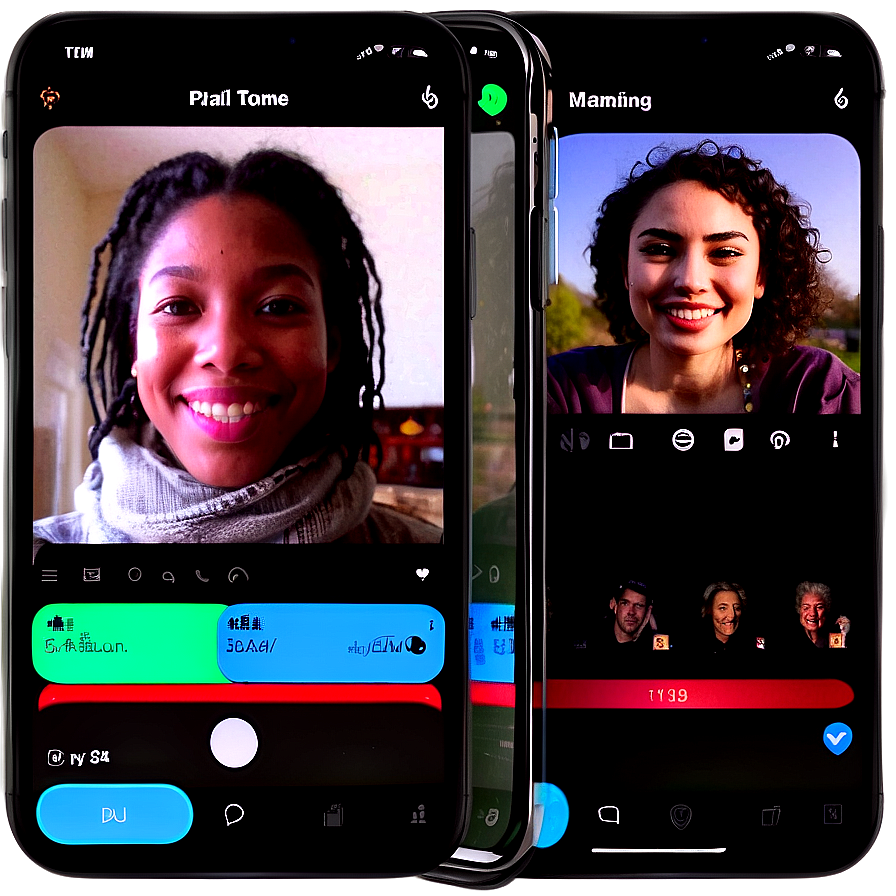 Facetime Call In Progress Screen Png 14 PNG Image