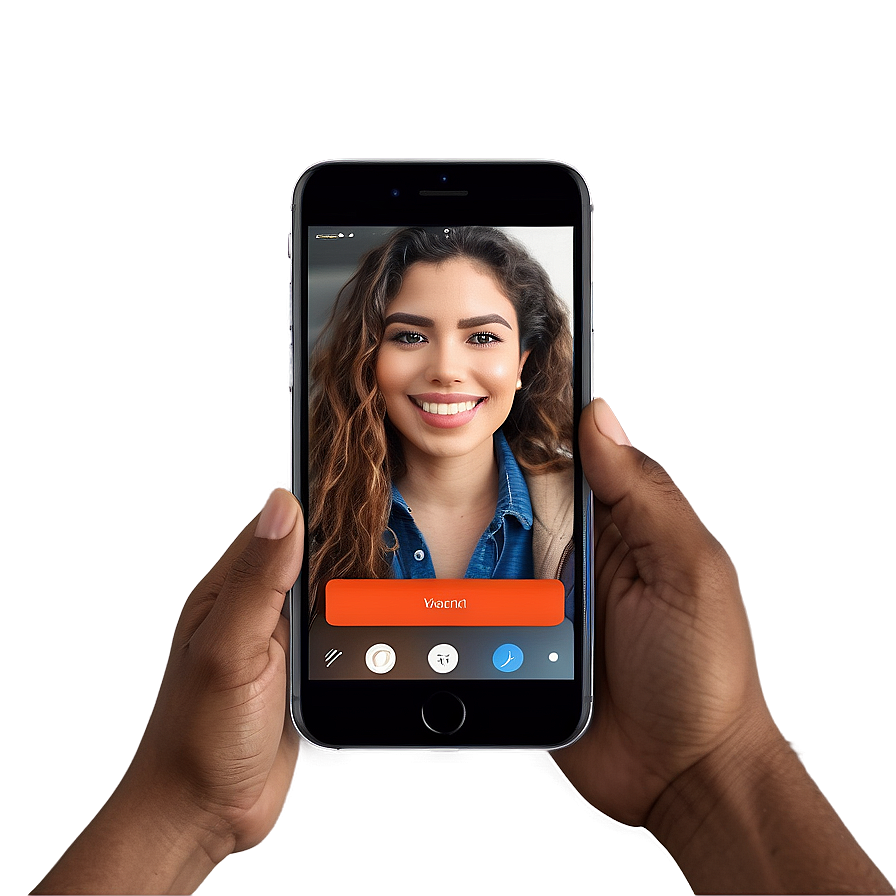 Facetime Call Interface Mockup Png Kmp PNG Image