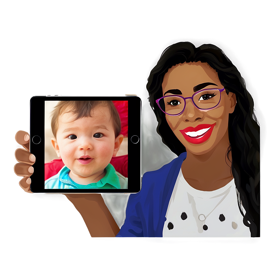 Facetime Family Call Moment Png Dwp38 PNG Image